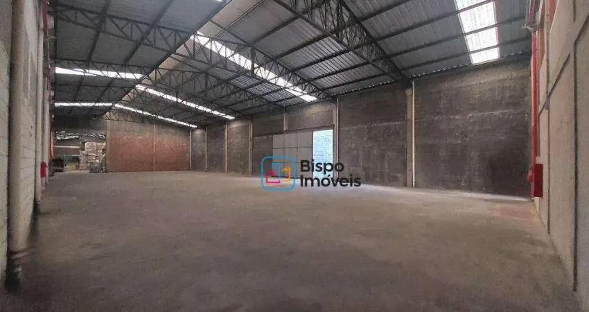 Galpão industrial para alugar, 1600 m² - jardim werner plaas - americana/sp
