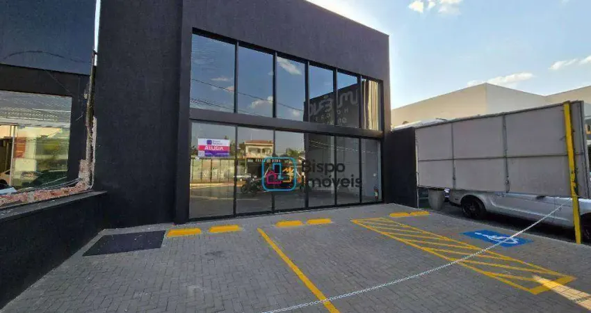 Salão comercial para alugar, 291 m² por r$ 10.151/mês - vila molon - americana/sp
