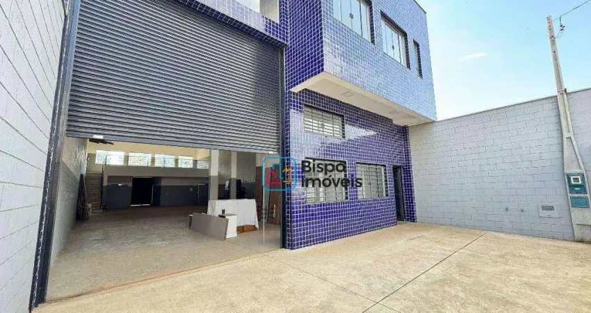 Galpão à venda, 396 m² por r$ 1.100.000,00 - jardim são francisco - santa bárbara d'oeste/sp