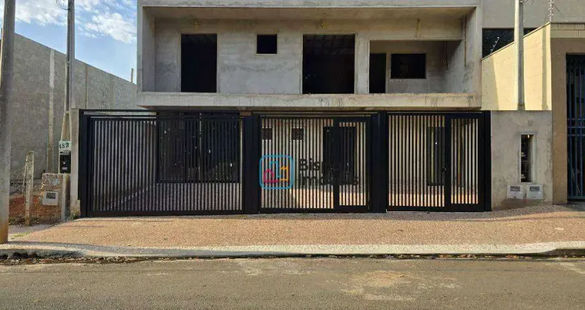 Salão para alugar, 266 m² por r$ 5.146,30/mês - loteamento residencial jardim dos pinheiros - americana/sp