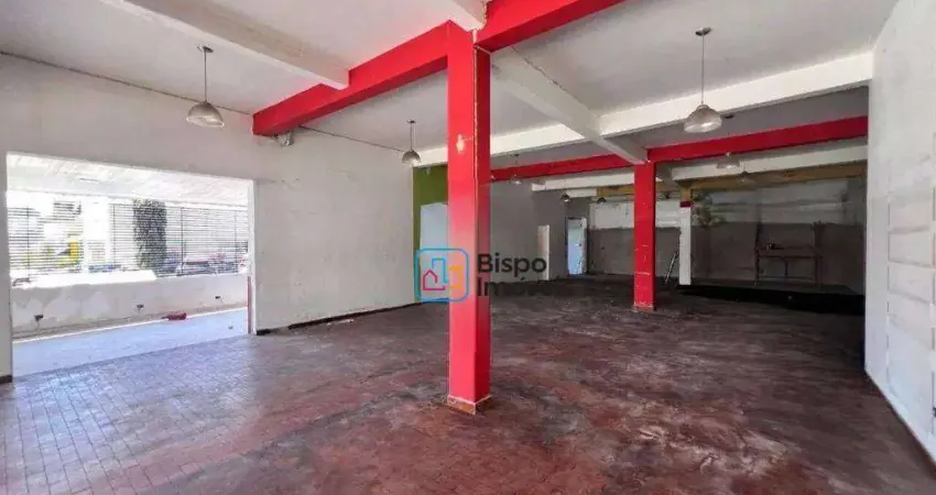 Salão comercial para alugar, 250 m² - são manoel - americana/sp