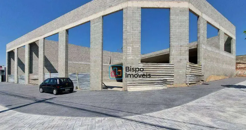 Salão comercial para alugar, 813 m² - parque residencial francisco lopes iglesia - nova odessa/sp