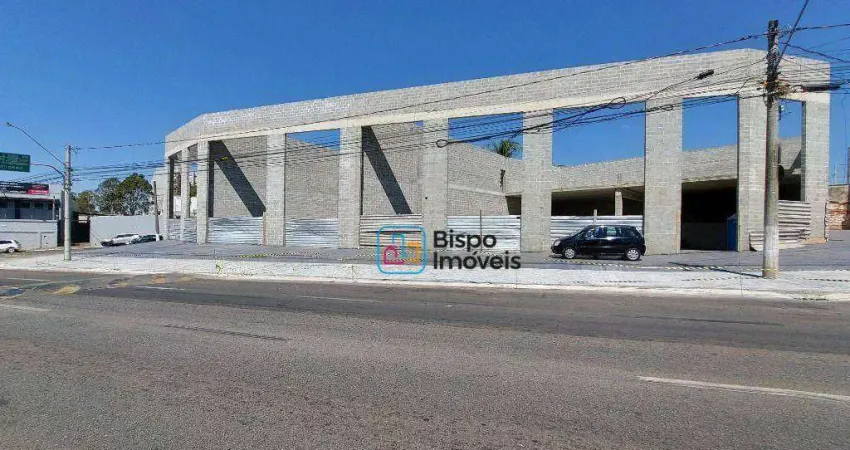 Salão comercial para alugar, 405 m² - parque residencial francisco lopes iglesia - nova odessa/sp