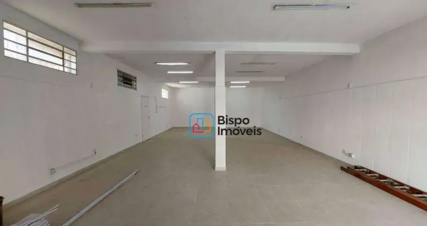 Salão comercial para alugar, 117 m² - vila santa catarina - americana/sp