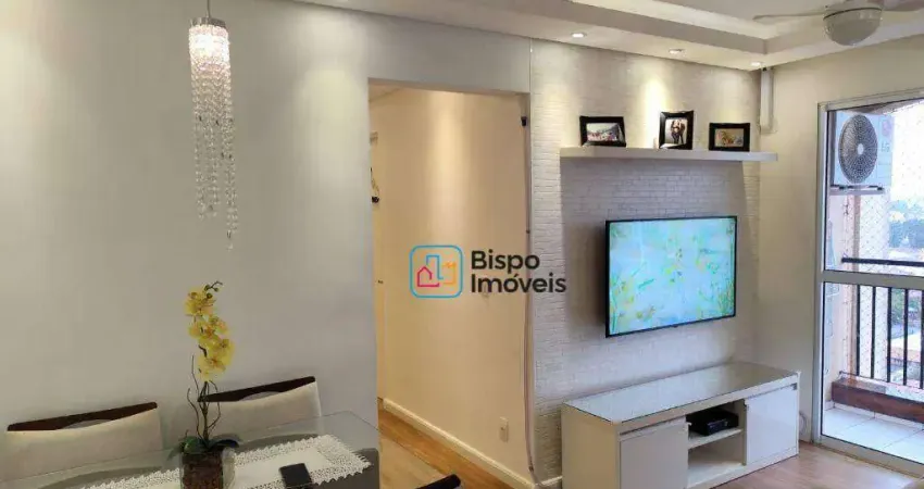 Apartamento residencial com 2 dormitórios à venda, 50 m² - jardim nossa senhora do carmo - americana/sp