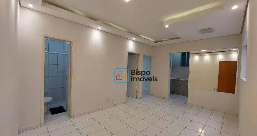 Apartamento residencial com 2 dormitórios, 63 m² - venda ou aluguel - parque das nações - americana/sp