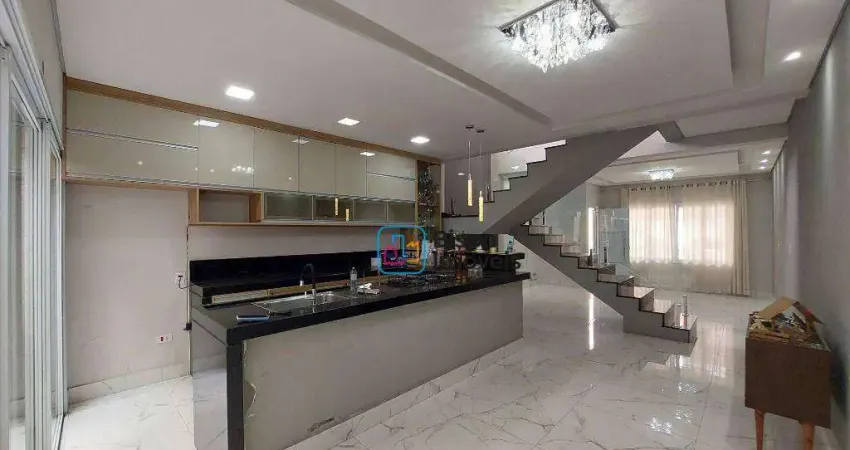 Casa residencial com 4 dormitórios para alugar, 220 m² - jardim residencial vaughan - sumaré/sp