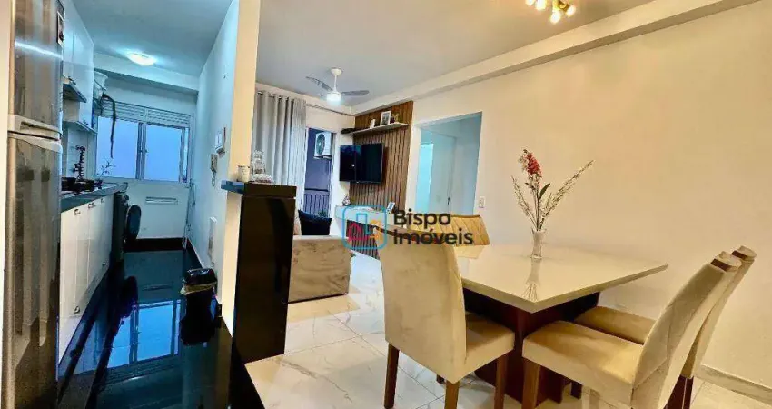 Apartamento com 2 dormitórios à venda, 55 m² por r$ 310.000,00 - residencial dona margarida - santa bárbara d'oeste/sp