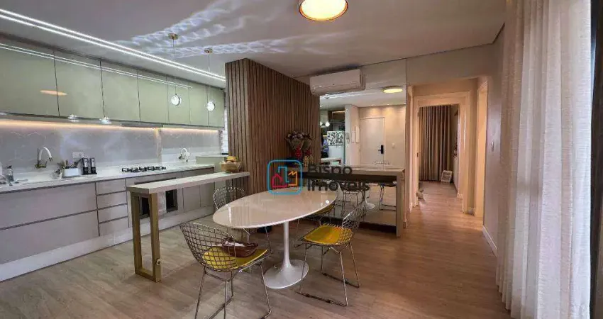 Apartamento com 3 dormitórios à venda, 70 m² por r$ 700.000,00 - jardim ipiranga - americana/sp