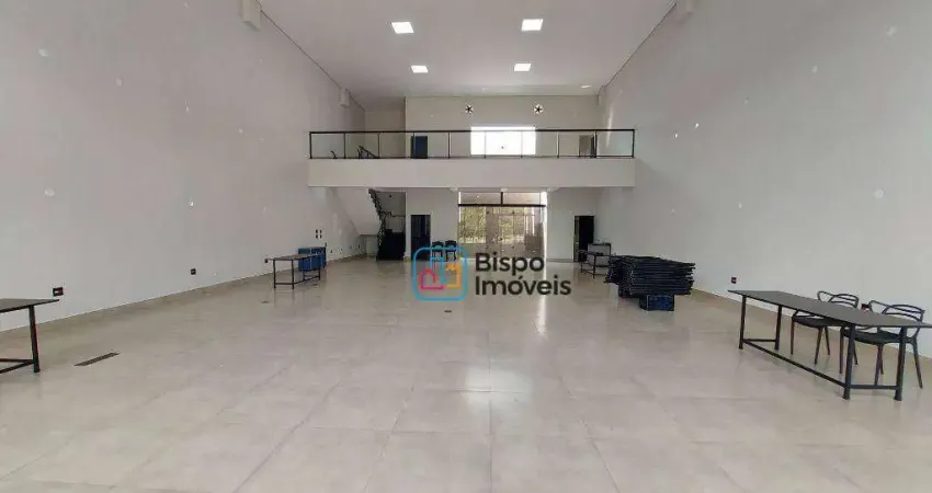 Salão comercial, 316 m² - venda ou aluguel - jardim fernando mollon - santa bárbara d'oeste/sp