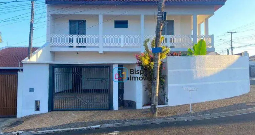 Casa residencial com 3 dormitórios para alugar, 190 m² por r$ 2.947/mês - parque novo mundo - americana/sp
