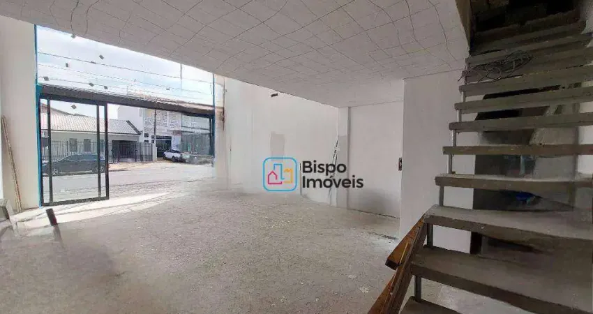 Salão para alugar, 91 m² por r$ 3.800,00/mês - parque das nações - americana/sp