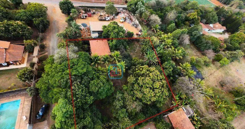 Terreno à venda, 2000 m² por r$ 900.000,00 - bosque dos eucaliptos - nova odessa/sp
