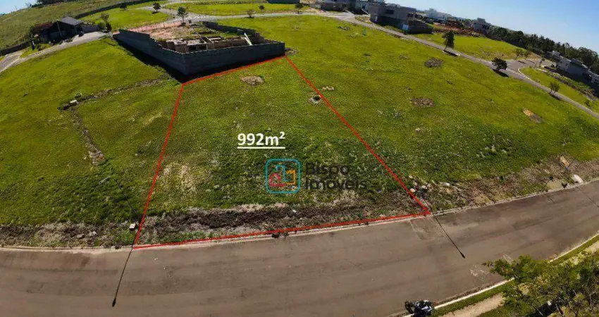 Terreno residencial à venda, 992 m² por r$ 500.000 - residencial jardim barra do cisne i - americana/sp