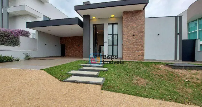 Casa residencial com 3 dormitórios para alugar, 225 m² - loteamento residencial jardim villagio - americana/sp