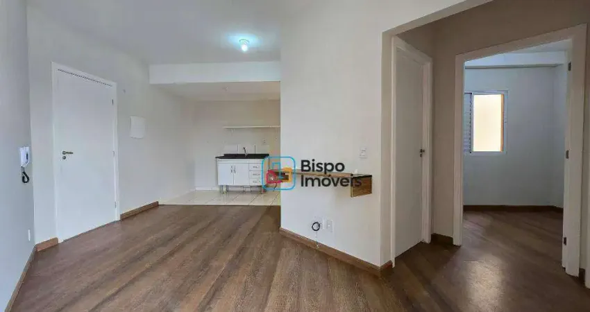 Apartamento com 2 dormitórios para alugar, 52 m² por r$ 1.637,00/mês - parque dos pinheiros - nova odessa/sp