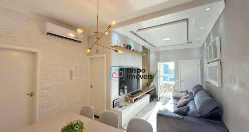 Apartamento residencial com 2 dormitórios à venda, 72 m² por r$ 390.000 - parque residencial jaguari - americana/sp