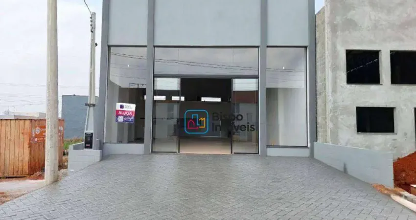 Salão comercial para alugar, 348 m² - dodson - santa bárbara d'oeste/sp