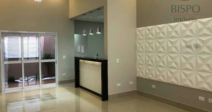 Casa com 3 dormitórios para alugar, 118 m² por r$ 3.578,00/mês - jardim terramérica i - americana/sp