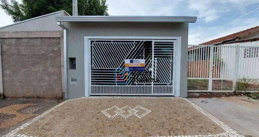 Casa residencial com 2 dormitórios à venda, 110 m² - jardim santa rita de cássia - santa bárbara d'oeste/sp