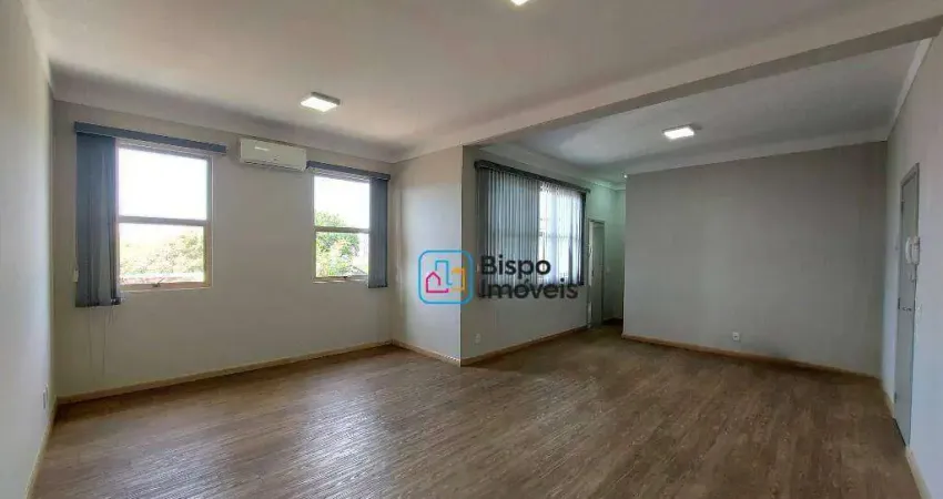 Sala para alugar, 48 m² por r$ 1.340,00/mês - centro - americana/sp