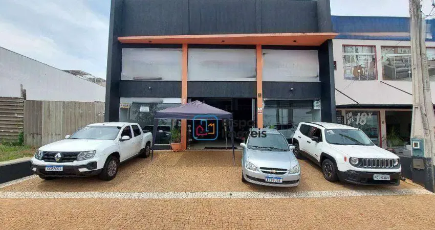 Salão comercial à venda, 383 m² - jardim mollon - santa bárbara d'oeste/sp