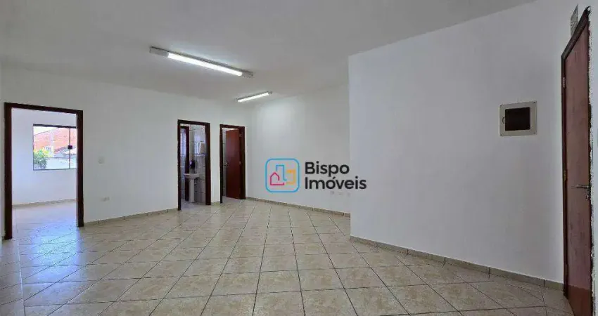 Sala comercial para alugar, 110 m² por r$ 1.150/mês - centro - americana/sp