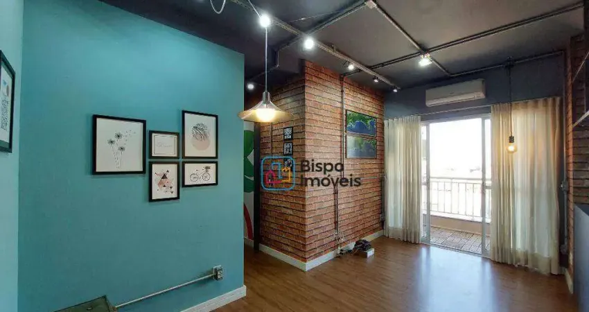 Apartamento residencial com 2 dormitórios para alugar, 58 m² - jardim jacyra - americana/sp