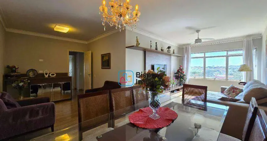 Apartamento mobiliado com 3 dormitórios para alugar, 115 m² por r$ 3.730/mês - chácara machadinho ii - americana/sp