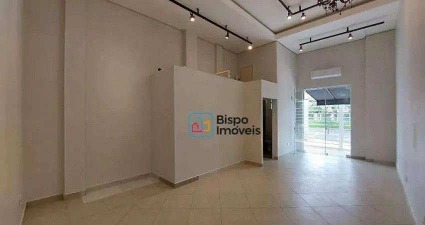 Salão comercial para alugar, 38 m² - parque nova carioba - americana/sp