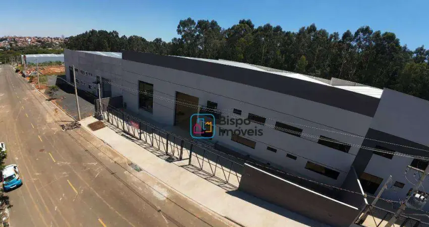 Galpão para alugar, 3415 m² - parque industrial recanto - nova odessa/sp