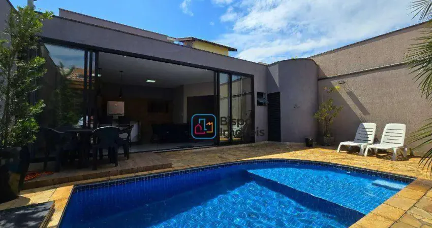 Casa residencial com 3 dormitórios para alugar, 238 m² por r$ 5.160/mês - jardim bela vista - americana/sp