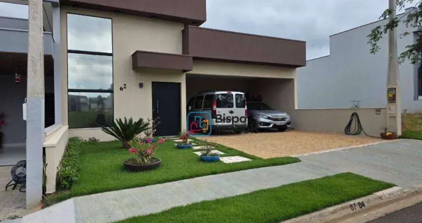 Casa com 3 dormitórios para alugar, 200 m² - condominio jd recanto das aguas - nova odessa/sp