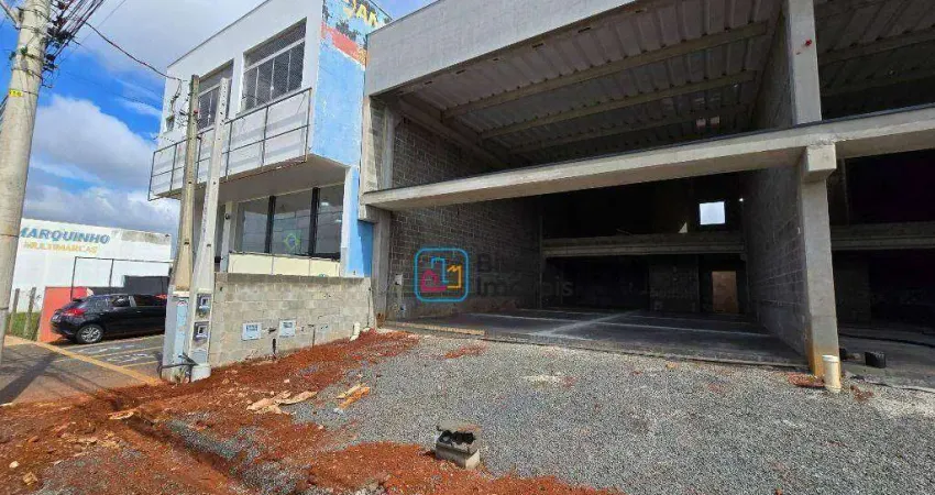 Salão comercial para alugar, 250 m² por r$ 9.088/mês - jardim dona regina - santa bárbara d'oeste/sp