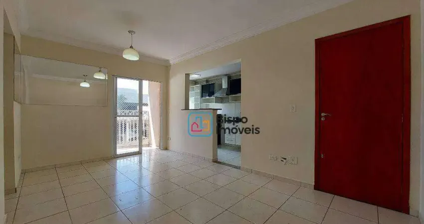 Apartamento residencial com 3 dormitórios para alugar, 70 m² - jardim santana - americana/sp