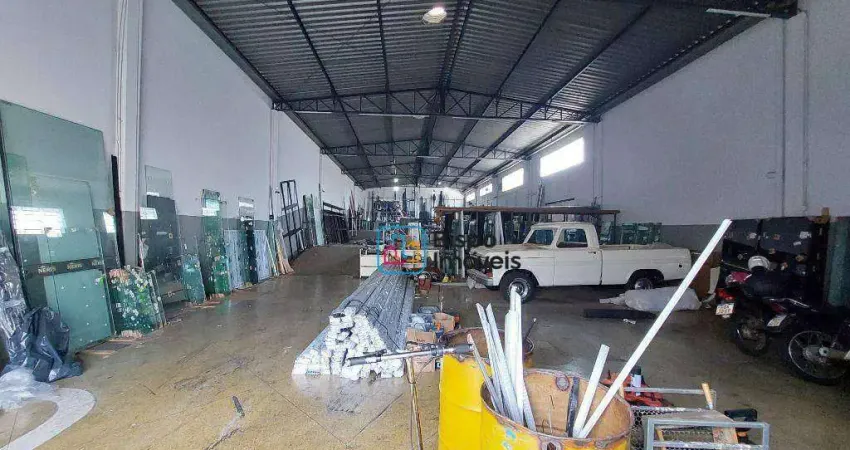 Salão comercial para alugar, 600 m² - centro - nova odessa/sp