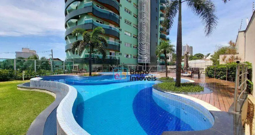 Apartamento residencial com 3 dormitórios à venda, 250 m² - vila frezzarim - americana/sp
