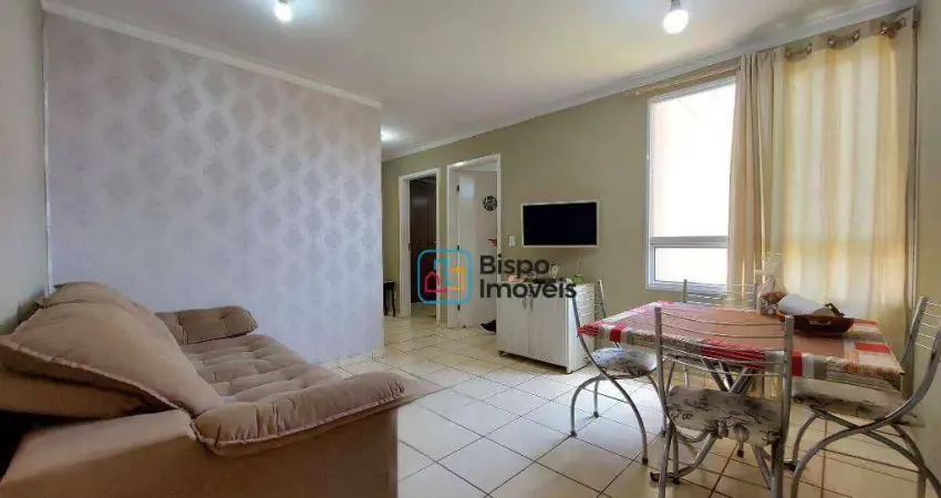 Apartamento com 2 dormitórios à venda, 50 m² - jardim dos lírios - americana/sp