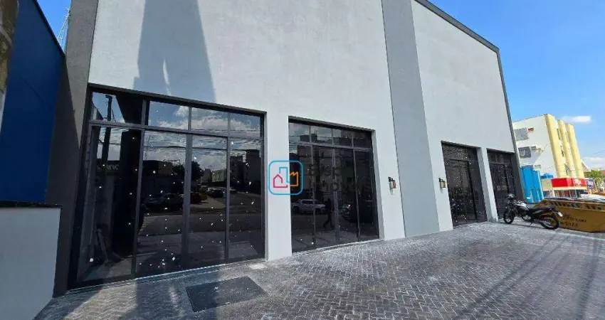 Salão comercial para alugar, 330 m² por r$ 12.875/mês - vila santa catarina - americana/sp