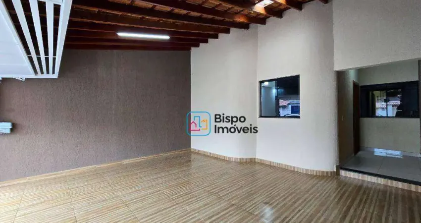 Casa residencial com 3 dormitórios para alugar, 130 m² por r$ 3.176/mês - parque residencial jaguari - americana/sp