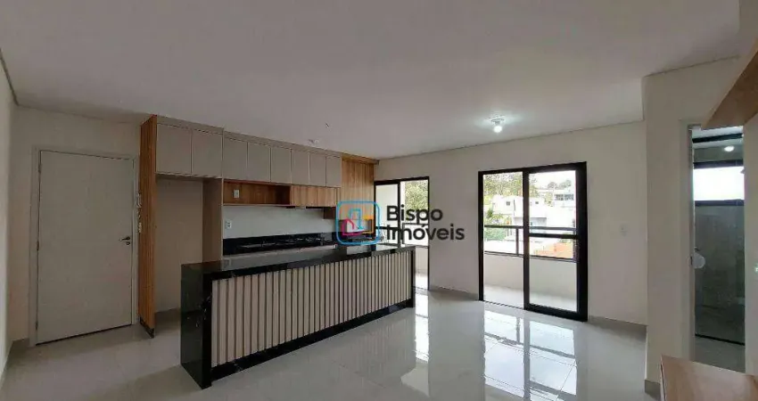Apartamento com 2 dormitórios para alugar, 70 m² - jardim dona judith - americana/sp
