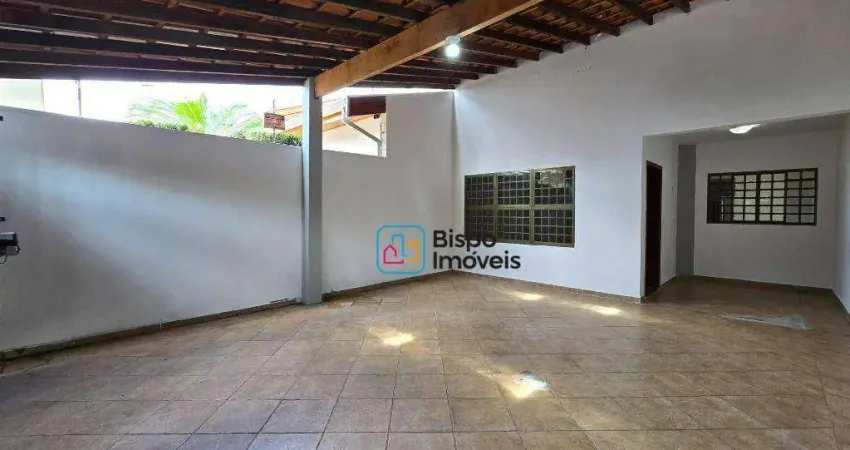 Casa residencial com 3 dormitórios para alugar, 123 m² por r$ 2.977/mês - parque residencial jaguari - americana/sp