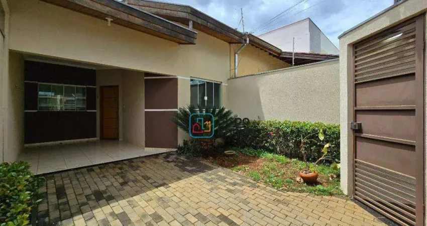 Casa residencial com 3 dormitórios à venda, 97 m² por r$ 485.000 - parque universitário - americana/sp