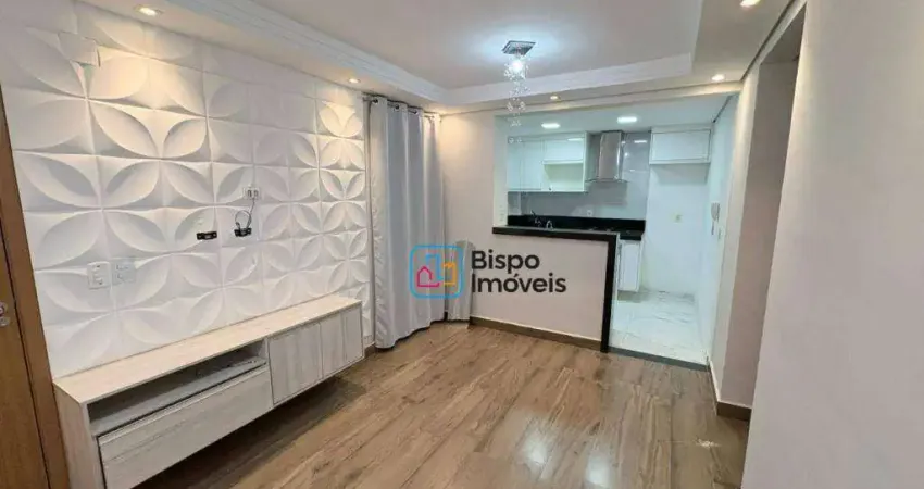 Apartamento com 2 dormitórios, 45 m² - venda por r$ 200.000,00 ou aluguel por r$ 1.622,78/mês - jardim bertoni - americana/sp