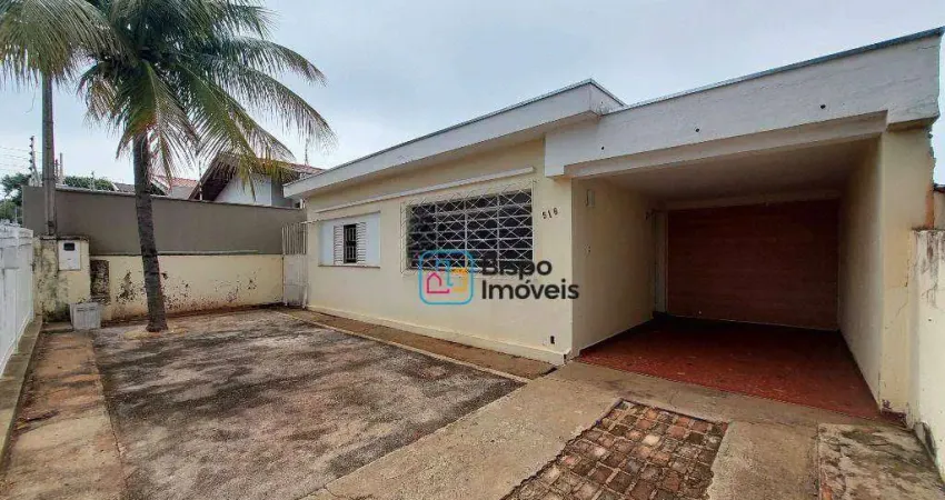 Casa Residencial com 2 dormitórios à venda, 128 m² - Vila Nossa Senhora de Fátima - Americana/SP