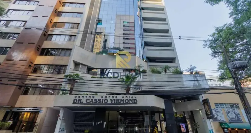 Sala comercial para venda em curitiba, centro, 2 banheiros, 1 vaga