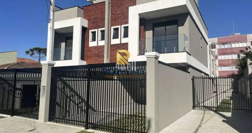 Casa em condomínio para venda em curitiba, água verde, 3 dormitórios, 1 suíte, 4 banheiros, 2 vagas