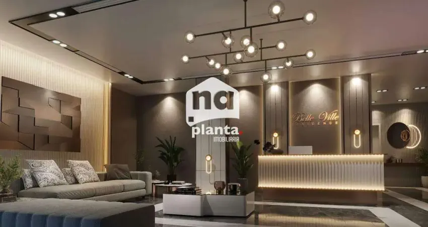 Apartamento à venda no Bairro Campinas em São José-SC, com 2 quartos, 2 suítes, 1 vaga