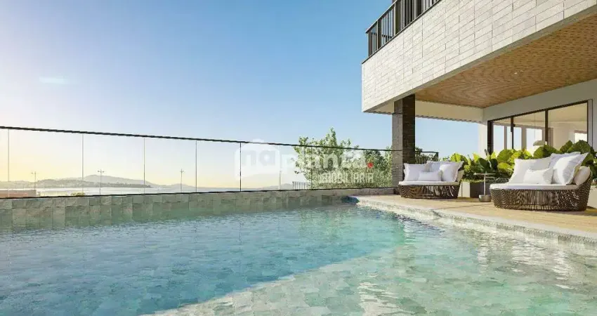 Apartamento à venda no Bairro Praia Comprida em São José-SC, com 2 quartos, 2 suítes, 1 vaga