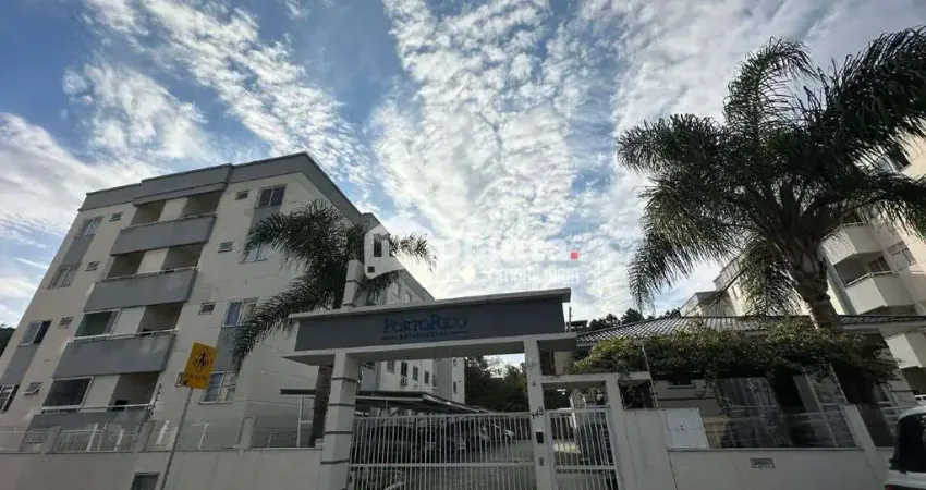 Apartamento à venda no Bairro Areias em São José-SC, com 1 quarto, 1 vaga